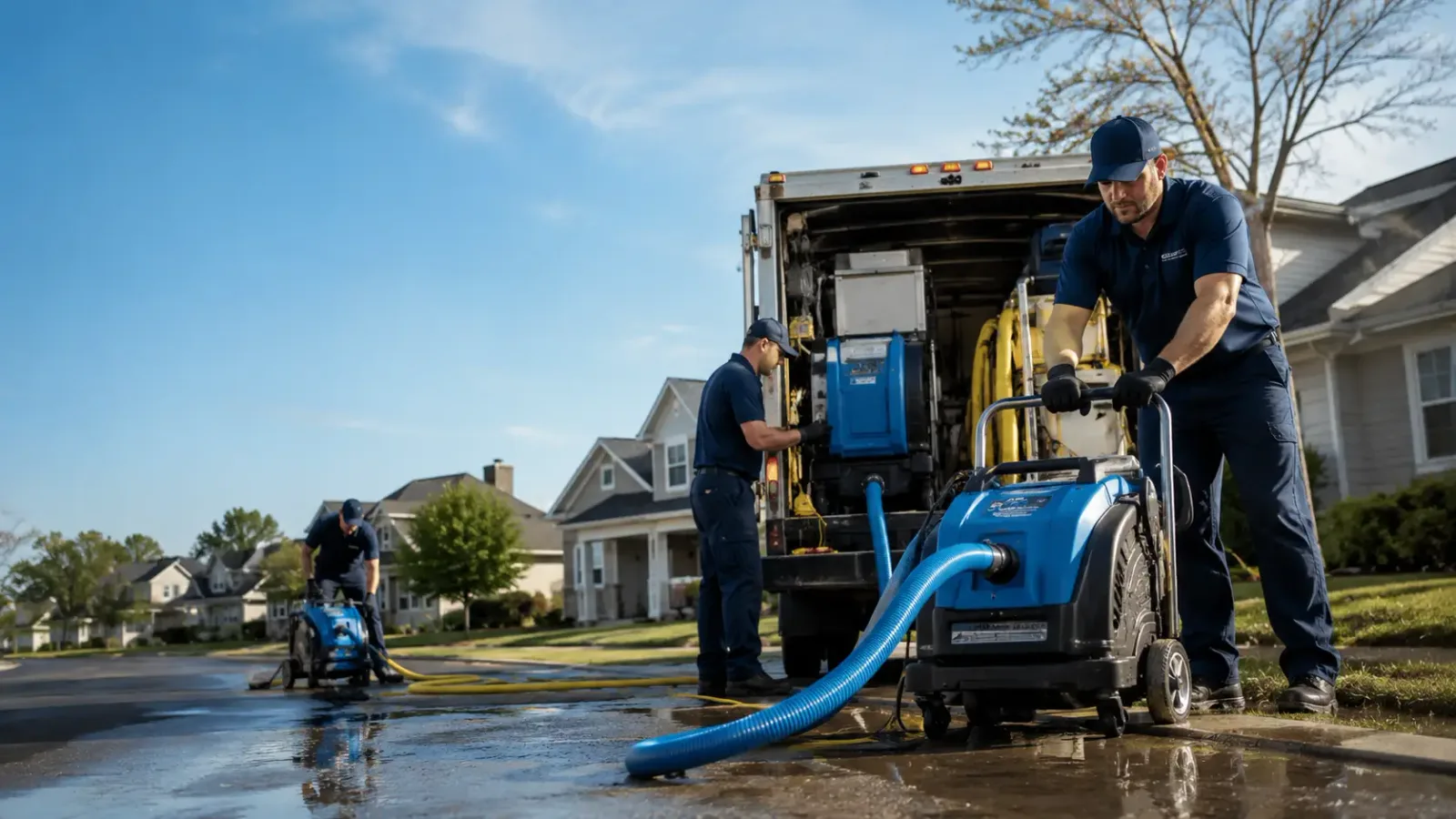 Flood Damage Cleanup in Spurger, TX